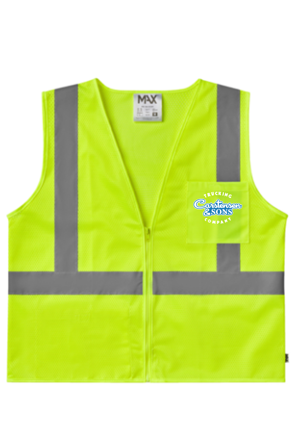 MAX424 Class 2 Mesh Vest, Safety Green LCL