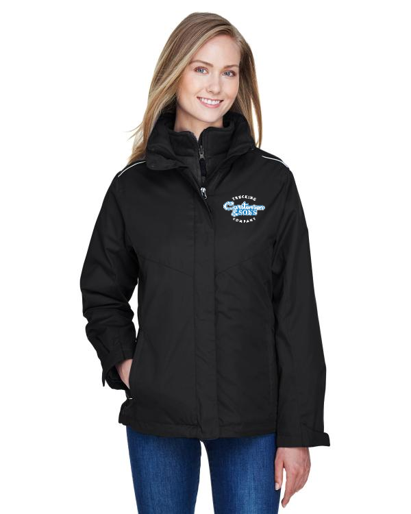 78205 Ladies Region 3-in-1 Jacket with Fleece Liner LCL