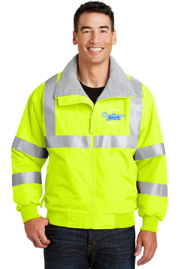 SRJ754  Enhanced Visibility Challenger Jacket with Reflective Taping LCL