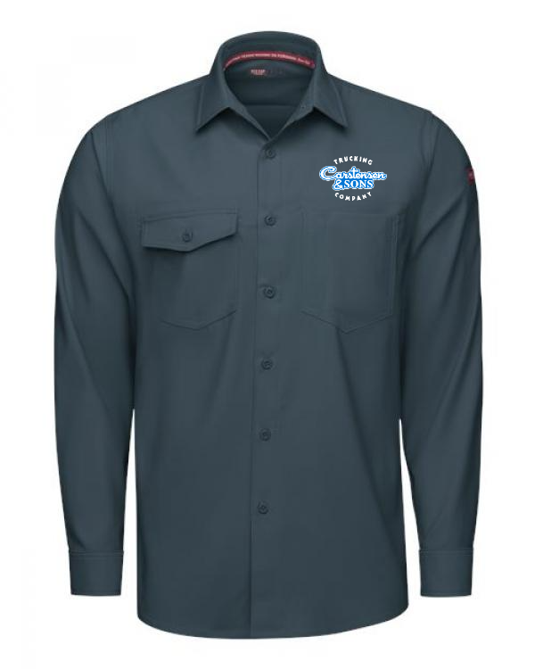 TSM4T Cooling Long Sleeve Work Shirt - Tall Sizes LCL