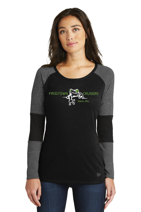 Ladies Tri-Blend Performance Baseball Tee