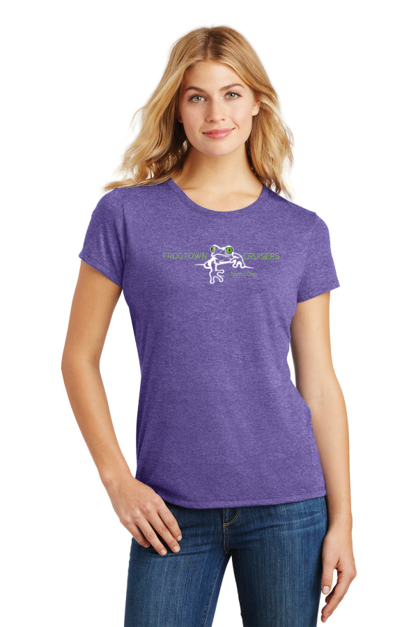 Frogtown Cruisers Ladies Tri-Blend Tee