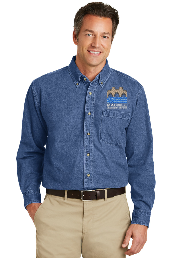 Maumee Chamber Denim Shirt