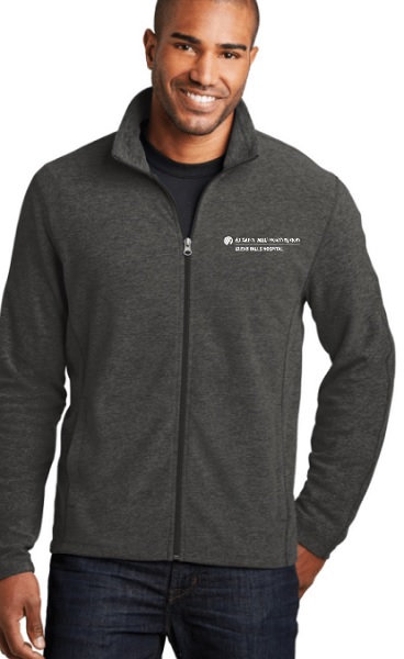 Sport Tek Heathered Microfleece Jacket - Mens