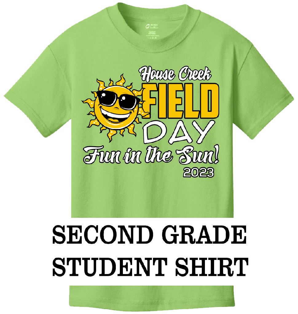 Second Grade Student Shirts