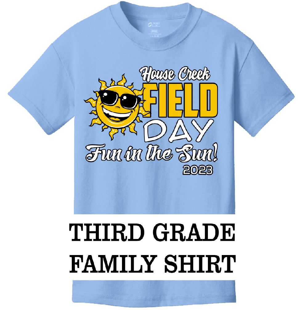 Third Grade Family Shirts