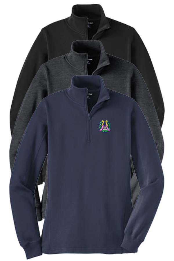 Ladies' 1/4 Zip Sweatshirt