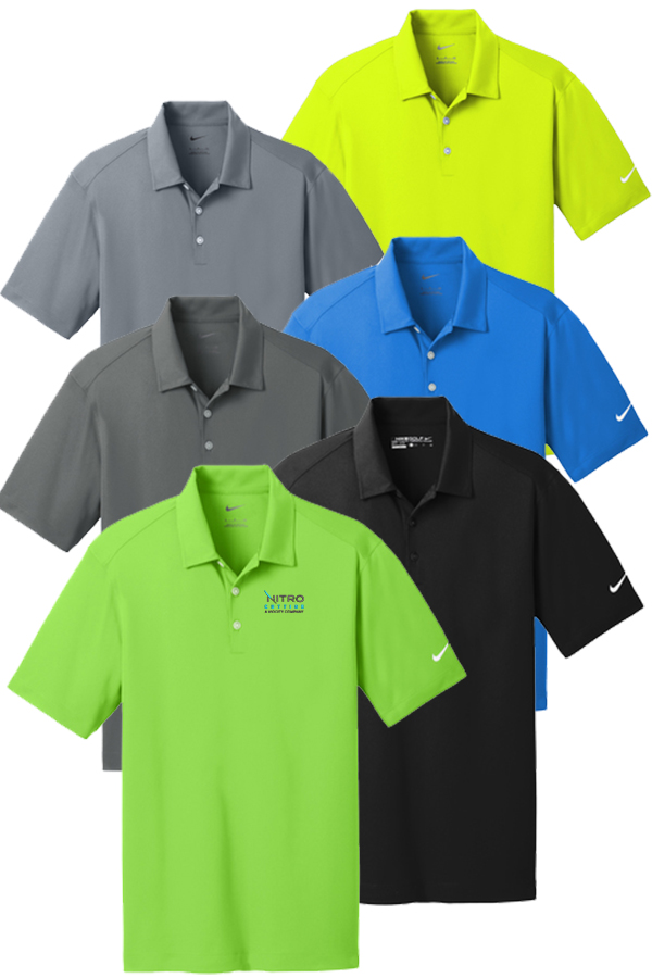 Men's Nike Dri-Fit Vertical Mesh Polo