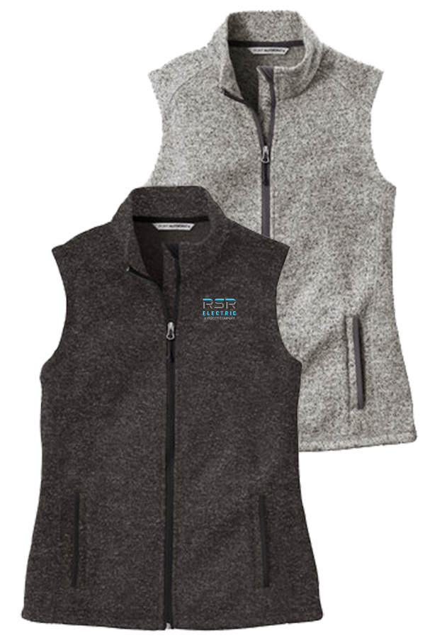 Ladies' Sweater Fleece Vest