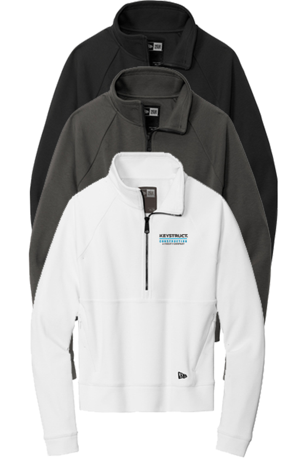 Ladies' New Era Double Knit 1/4 Zip