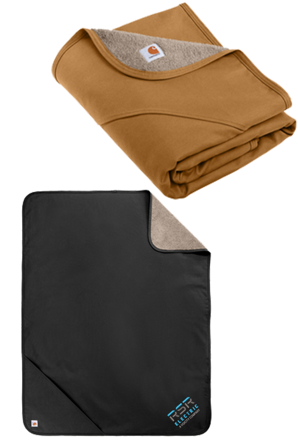 Carhartt Duck Blanket With Sherpa Fleece Lining