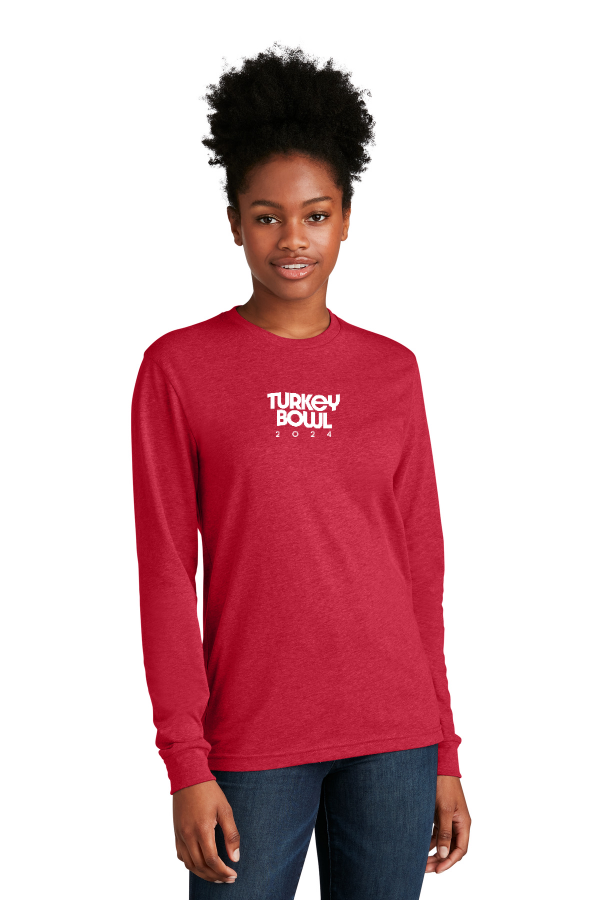 TURKEY BOWL - Next Level Apparel Unisex CVC Long Sleeve Tee NL6211