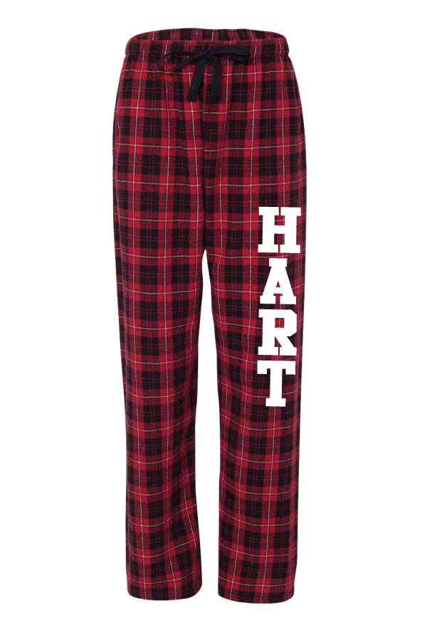 Red/Black Uni-Sex Flannel Pants