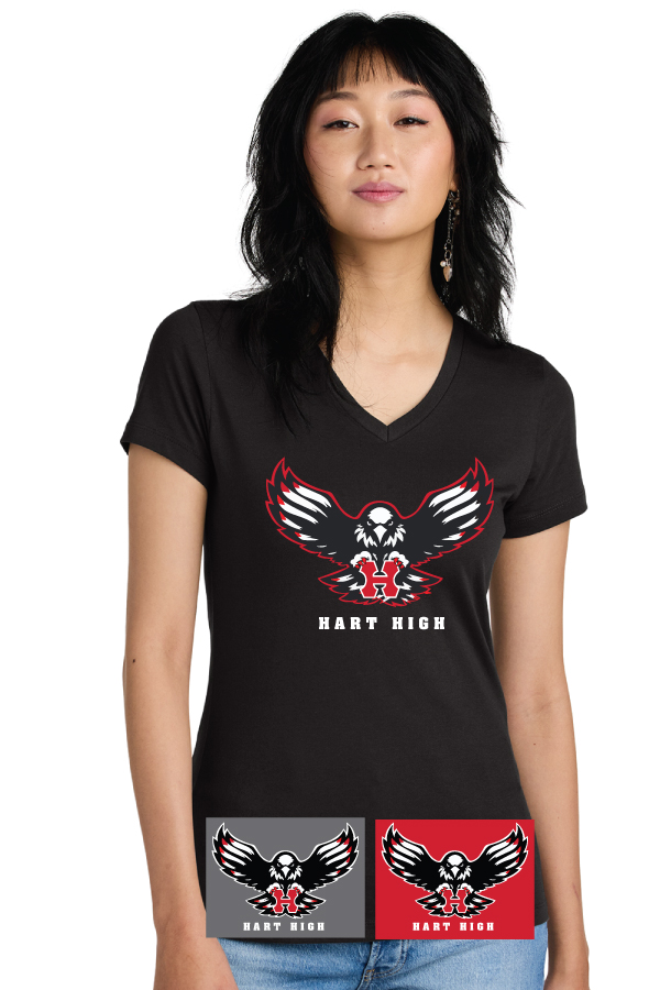 Ladies V-neck Design 1