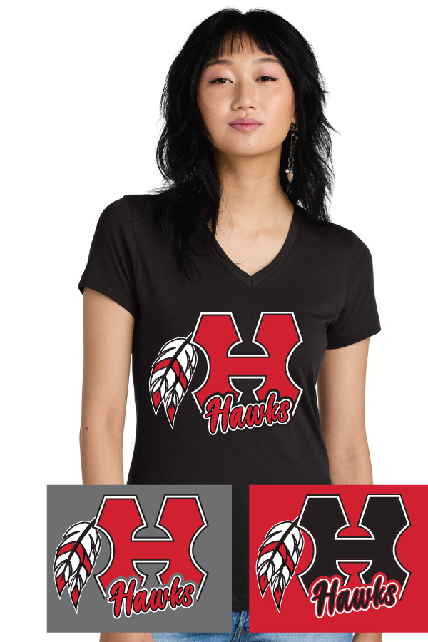 Ladies V-neck Design 3