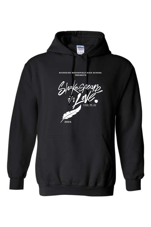 Black Hooded Sweatshirt