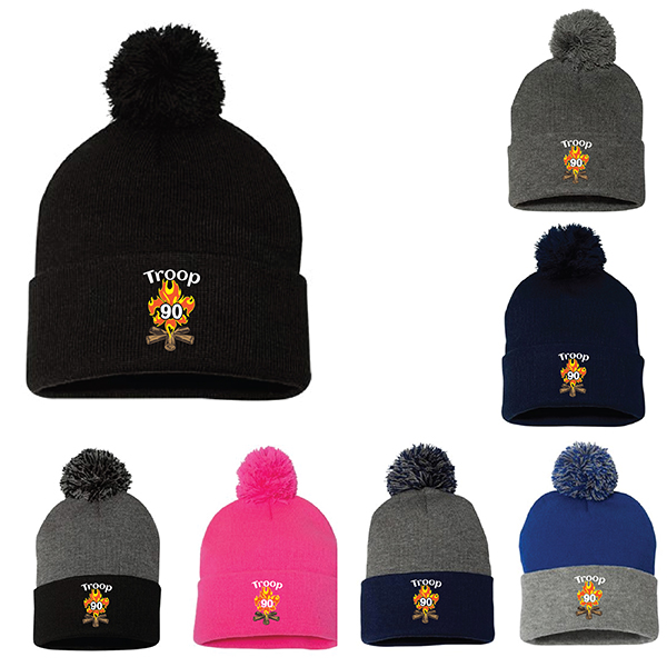 Beanie Cap - pom-pom