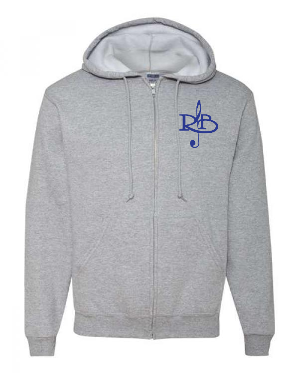 Full-Zip Hooded Sweatshirt Note logo 186/9739