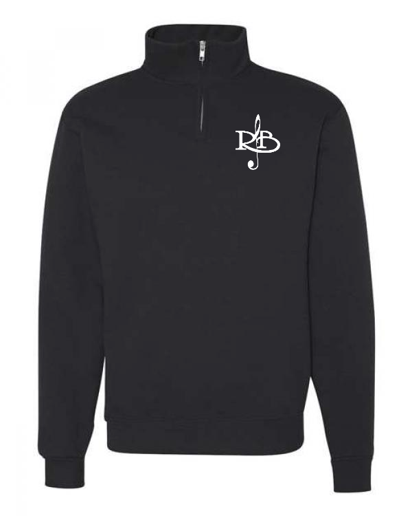 Cadet Collar Quarter-Zip Sweatshirt - Note logo 995