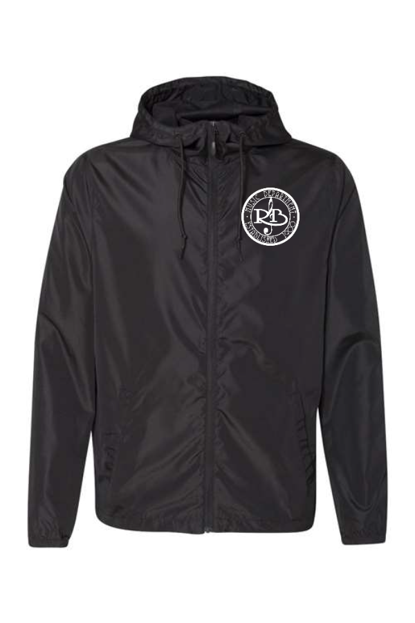 Lightweight Windbreaker Full-Zip Jacket