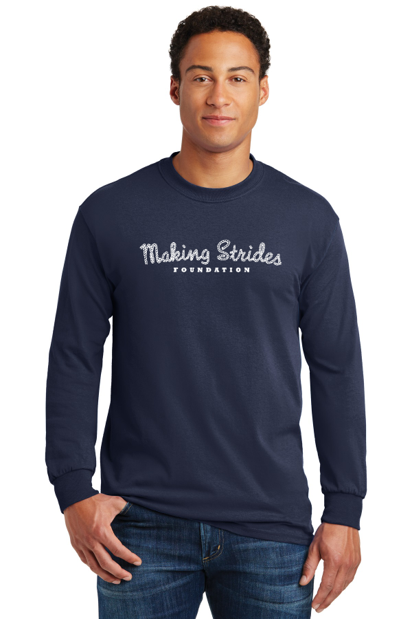 Making Strides Screenprint Long Sleeve T-Shirt