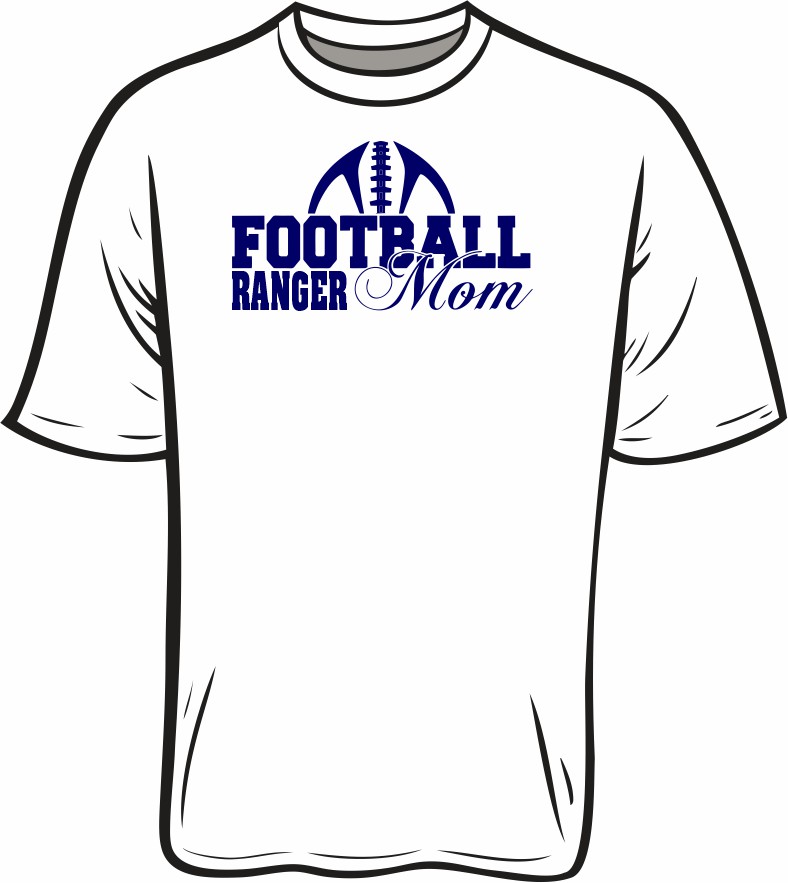 Football Mom Rangers Tee