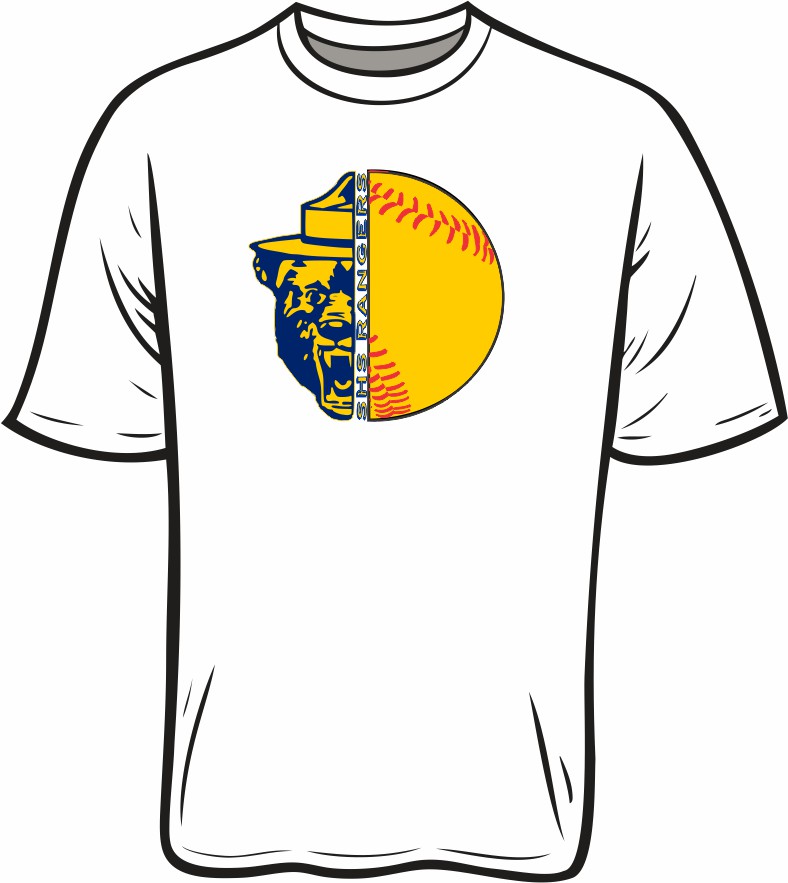 Softball Rangers Tee