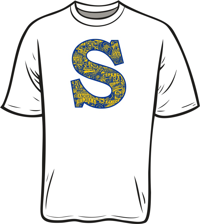 Spencerport Rangers Stained T-Shirt