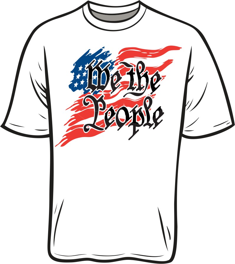 Patriotic We The People Design 1