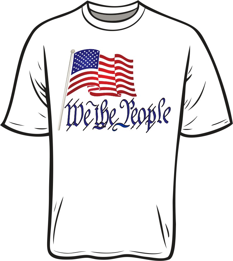 Patriotic We the People Design 2