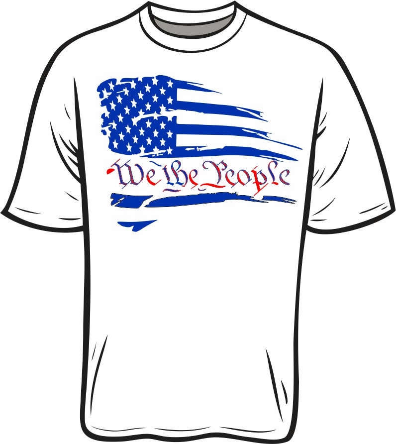 Patriotic We The People Design 6