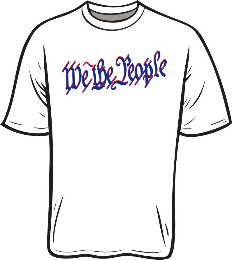 Patriotic We The People Design 8