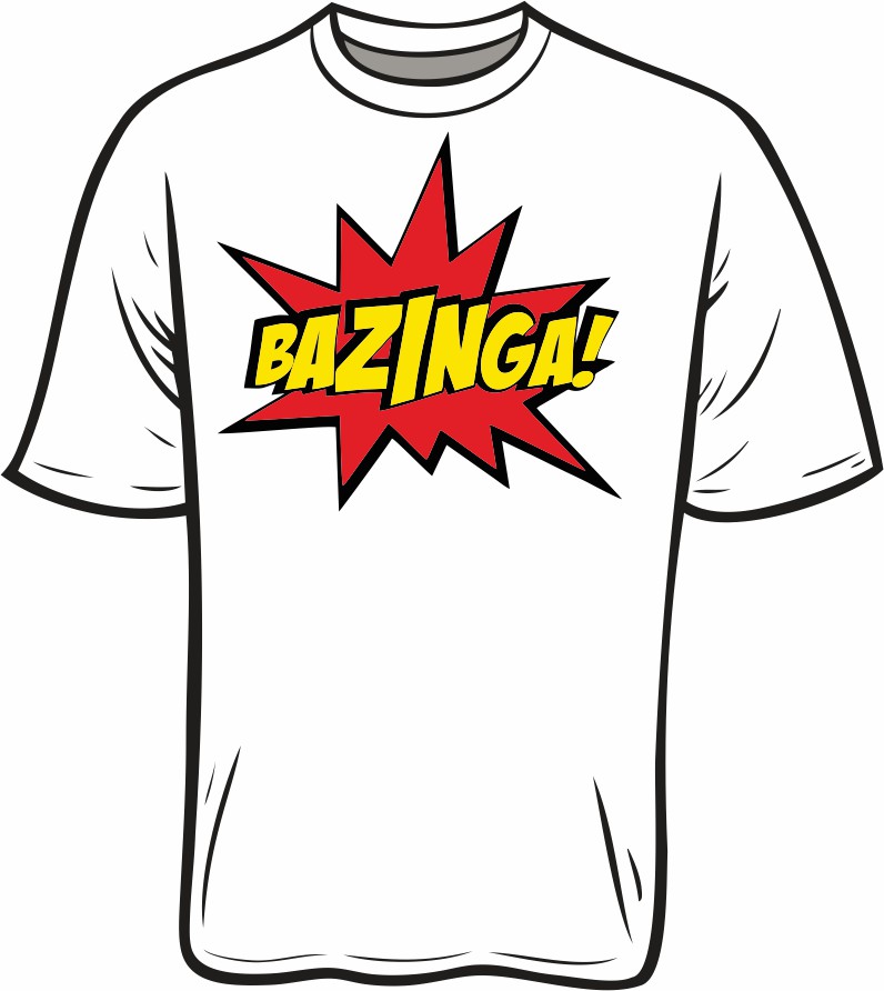 Expressions Bazinga Design 1