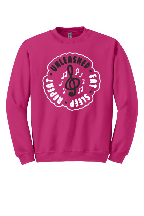SB-L Unleashed Pink Crewneck Sweatshirt 18000