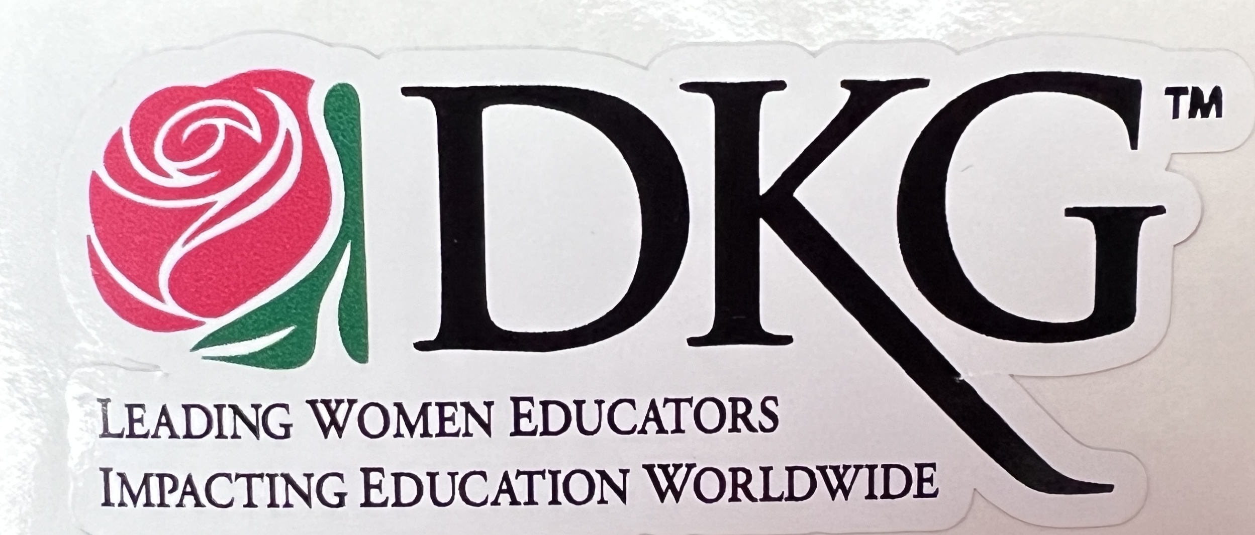 DKG Mission Statement Sticker