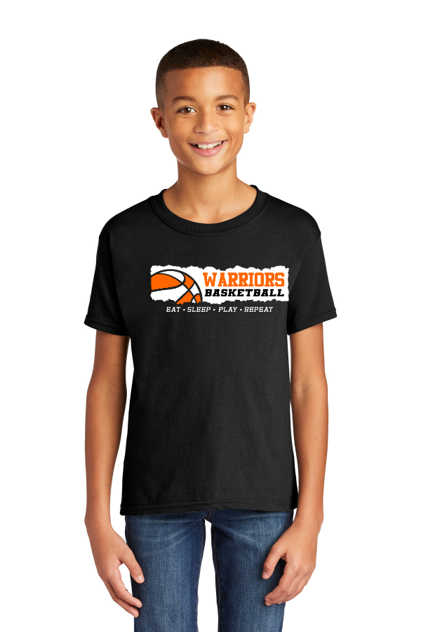 SBL Warriors Basketball Youth Softstyle T-Shirt 64000B