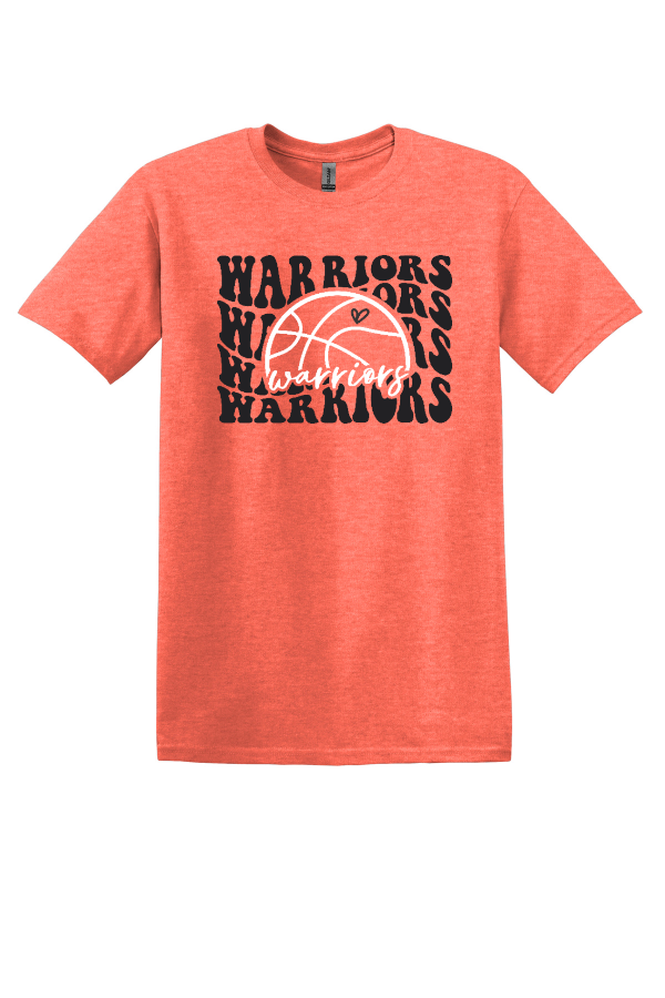 Warriors Wavy Basketball T-Shirt 64000