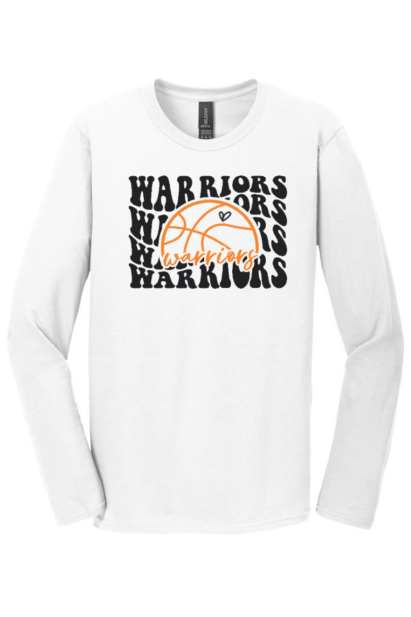 SBL Warriors Basketball Softstyle Long Sleeve T-Shirt 64400