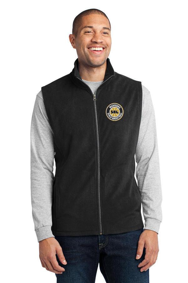 SBL Girls Basketball Mens Microfleece Vest F226