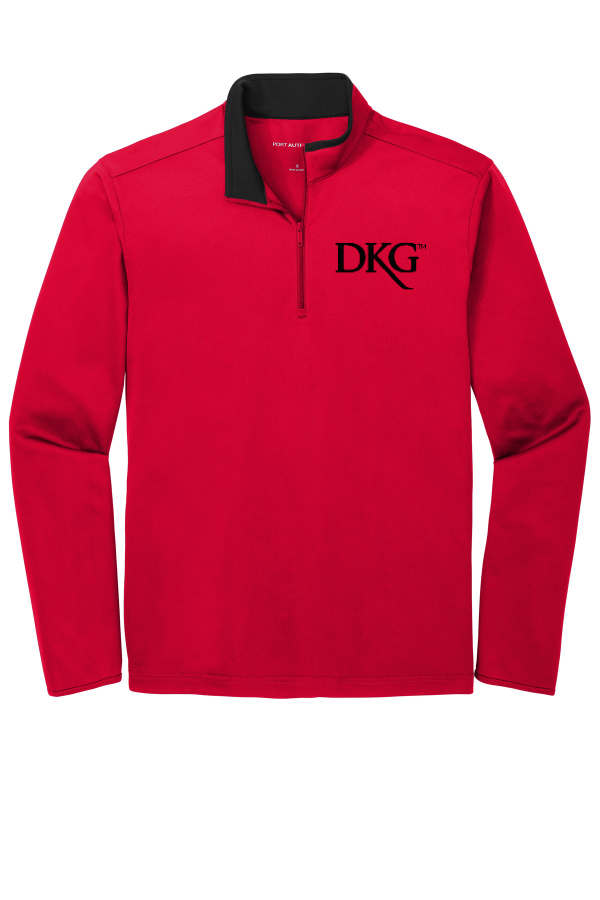 DKG Unisex Performance 1/4-Zip with embroidery