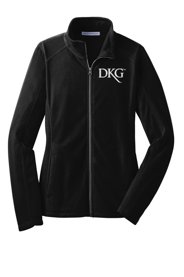 DKG Ladies Full Zip Jacket with embroidery