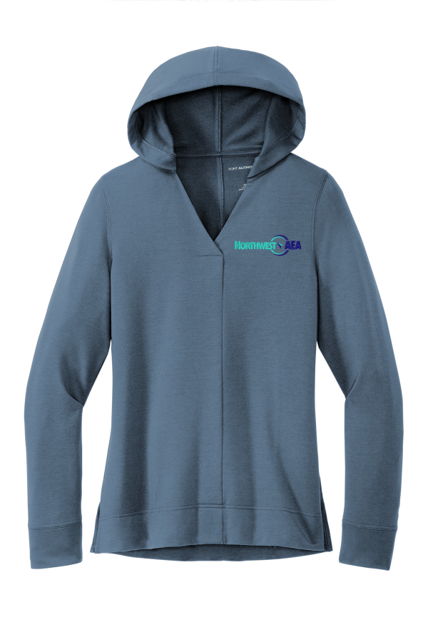 Port Authority Ladies Microterry Pullover Hoodie