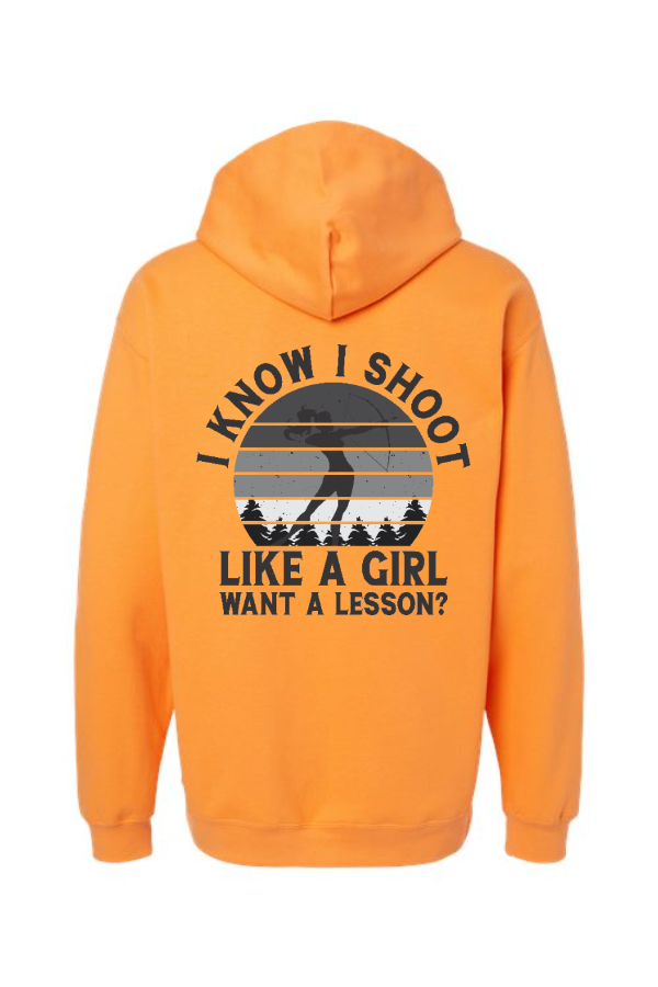 SBL Shoot Like a Girl Hooded Sweatshirt SF500