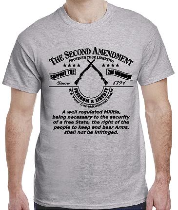 A003 2nd Amendment Tee or Hoodie