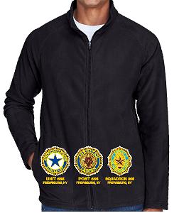 E004 TT90 Embroidered Team 365 Mens Campus Microfleece Jacket