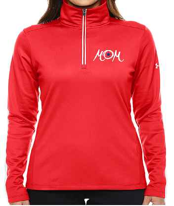 E006 1276355 Under Armour Ladies' Qualifier 1/4 Zip