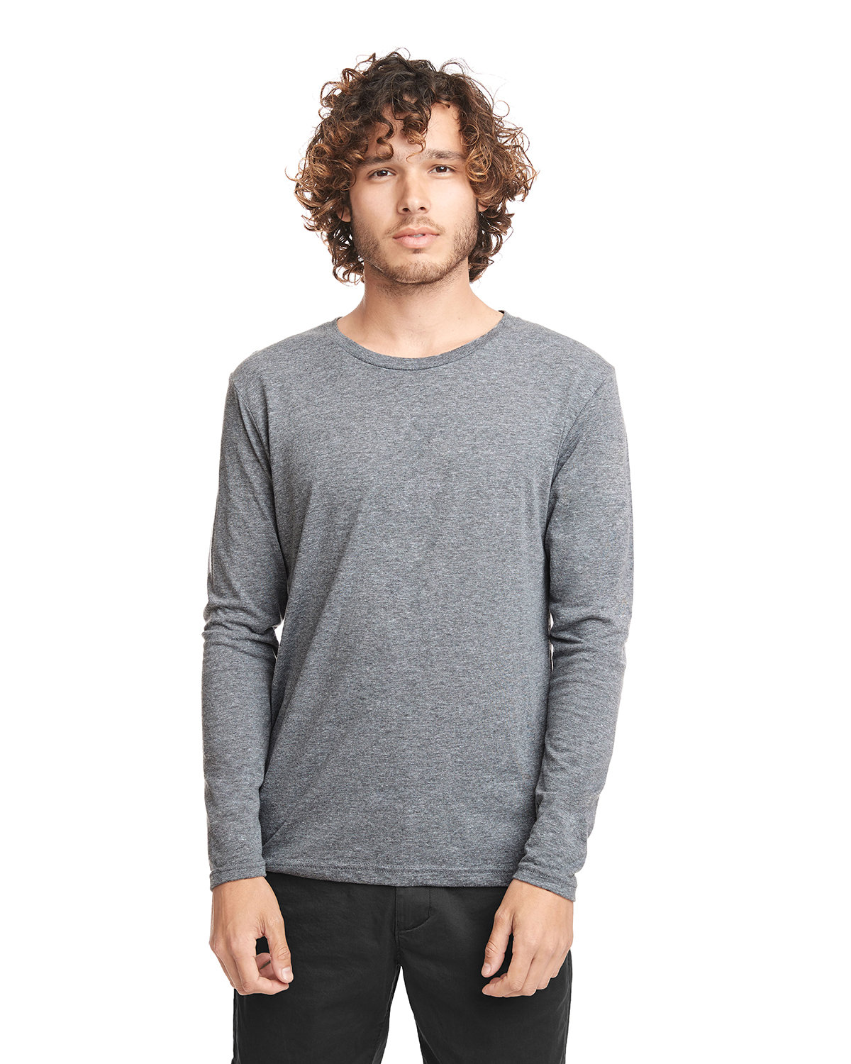 A005 6071 Next Level Triblend Long-Sleeve Crew