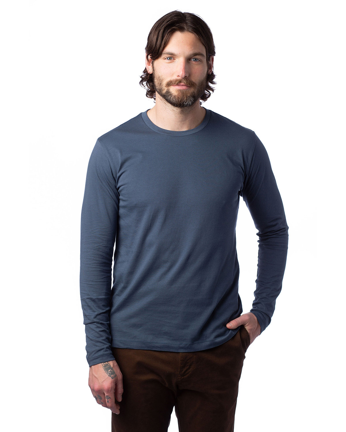 A003 1170C1 Unisex Long-Sleeve Go-To-Tee T-Shirt