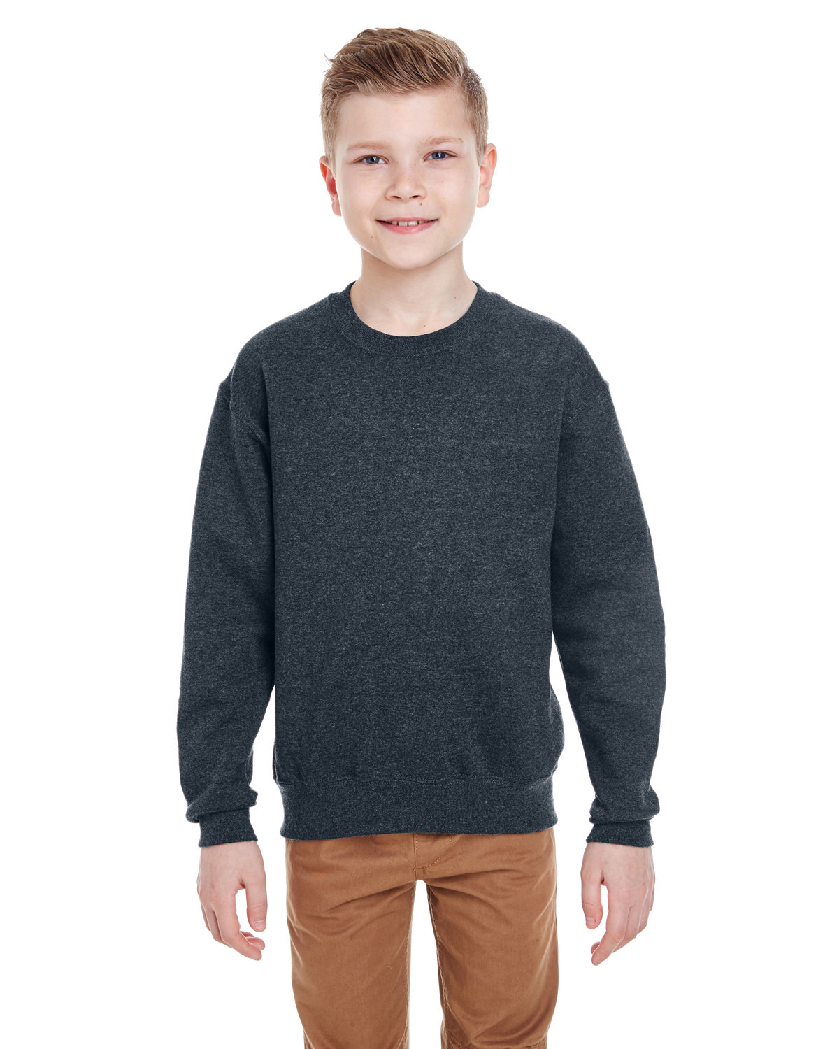 A007 562B Youth NuBlend Fleece Crew