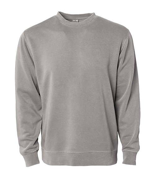 B001 PRM3500 UNISEX MIDWEIGHT PIGMENT DYED CREW NECK